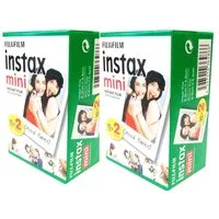 FUJIFILM Sofortbildfilm 2x Fuji Instax Mini Film Doppelpack