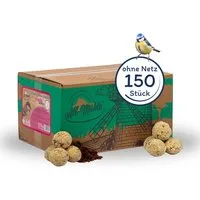 Lyra Pet 150 Stk. Lyra Pet® Meisenknödel Alb-Mühle Vollkorn & Früchte ohne Netz, für: Wildvogel