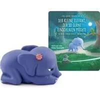 Der kleine Elefant, der so gerne einschlafen möchte, Spielfigur Hörbuch mit Liedern