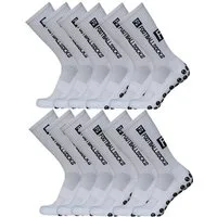 ARMORAX Sportsocken Fußball Socken Unisex – Antirutsch-Noppen, atmungsaktives Mesh (Paar, 6-Paar, Paarweise) Atmungsaktive Socken mit 3D-Form & Anti-Rutsch