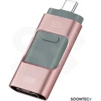 SOONTEC SOONTEC 3.0 USB-Stick 3 in 1 MICRO USB / USB / Lightning für iPhone USB-Stick (Lesegeschwindigkeit 80,00 MB/s)