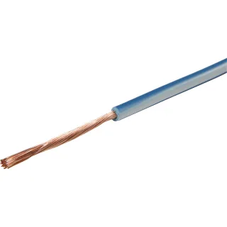 HERTH&BUSS Kabel, FLY, 1x 1,5mm², zweifarbig, 50m weiß/blau - 51275128061