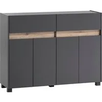 Schildmeyer Unterschrank Cosmo, Kommode, melaminharzbeschichtet, Made in Germany, B: 112 cm Solide Verarbeitung - Dieses Produkt ist in Deutschland gefertigt