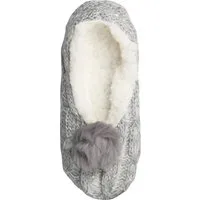 Capelli New York Socken Ballerina Haussocke im Zopfmuster
