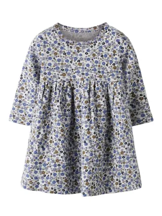 NAME IT - NBFTULINE LS DRESS Lilac Marble - Gr. - 74