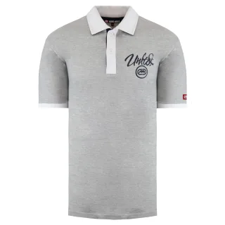Ecko Updd. MIDLINER MENS GRAU MARL Polo -Hemd