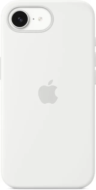 Apple Silikon Case [iPhone 16e] weiß