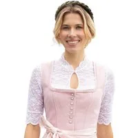 Nina Von C. Dirndlbluse Dirndlbluse halbarm Annette (Stück, 1-tlg)