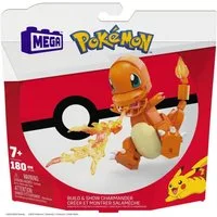 MEGA MEGA CONSTRUX Pokémon Medium Pokémon Glumanda GKY96 Spielbausteine