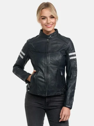 Tazzio Damen Lederjacke