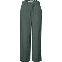 CECIL Schlupfhose Wide Leg Hose aus Leinenmix