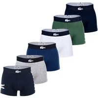 Lacoste Boxer Herren Boxershort 6er Pack Baumwolle (Packung, 6er Pack)