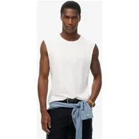 Superdry Tanktop ESSENTIAL LOGO TANK UB mit lockerer Passform, aus Baumwolle und Single Jersey