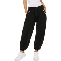 Mississhop Haremshose Leichte Baumwollhose einfarbige Hose Sommerhose Aladinhose M. 270 in Unifarbe