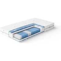 Taschenfederkernmatratze NightSense® Premium Tonnentaschenfederkern-Matratze, Luxusbetten24, 26 cm hoch, mit Gelax Auflagen