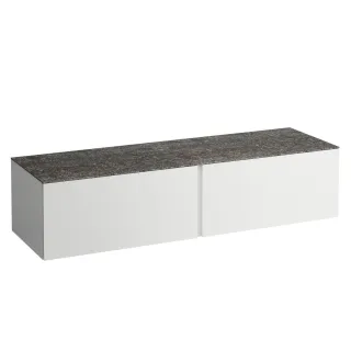 LAUFEN Waschtischunterschrank und Waschtischplatte ALESSI 500x1600x370 H4323300972601