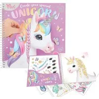 Depesche Stickerbuch Ylvi Create Your Special Unicorn Dress Me Up