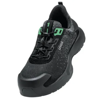 uvex 1 x-craft Sicherheitsschuh Halbschuhe S1 PL, schwarz/grün schwarz/grün 37 - 6808237