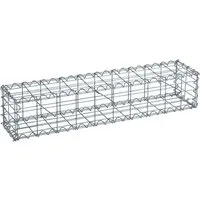ESTEXO Gabionenzaun Gabione Steingabionen Steinkorb Gabionen Wand Drahtkorb 100 x 20 x 2