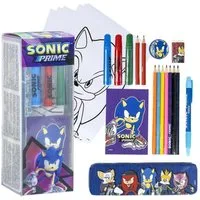 Sonic The Hedgehog Malvorlage Farbset für Kinder Mal- & Bastelspaß im praktischen Format