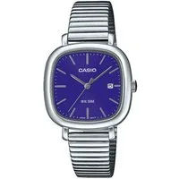 CASIO TIMELESS COLLECTION Quarzuhr LTP-B166D-2AVEF, Armbanduhr, Damenuhr, Herrenuhr, Edelstahlarmband, analog, Tag