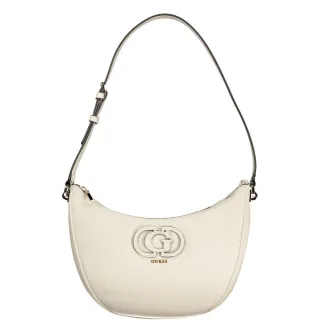 Weiße Polyethylen-Handtasche