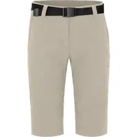Bergson Outdoorhose HADAR Damen Wandershorts, vielseitig, pflegeleicht, Normalgrößen, beige