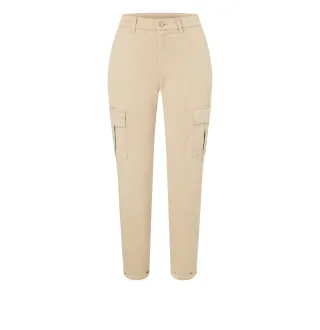 MAC - MAC JEANS - RICH CARGO, Authentic stretch gabardine braun - Gr. - 42