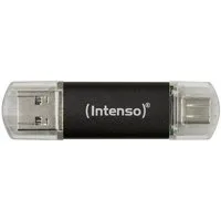 Intenso Intenso Twist Line 256GB USB 3.0/USB-C USB-Stick (USB Stick mit dualer Schnittstelle, Aluminiumgehäuse)