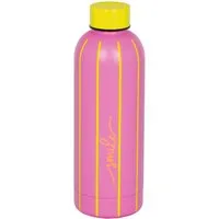 COPPENRATH DIE SPIEGELBURG Isolierflasche Trinkflasche Edelstahl 0,5 l Streifen smile TO GO bunt