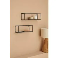 LeGer Home by Lena Gercke Deko-Wandregal Berit, Set 2-tlg.