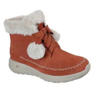 Skechers - "On The Go Joy" Winterstiefel für Damen, Wildleder (Rostfarben)