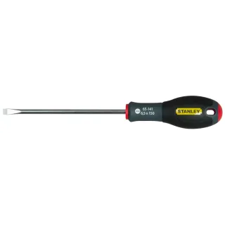 STANLEY FATMAX Schraubendreher Schlitz Klingenlänge 125 mm B. 5,5 mm m. Aufhängeauge - 0-65-482