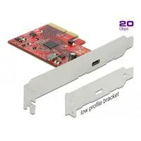 PCIe x4>1x extern USB-C 3.2 Gen 2x2
