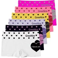 TEXEMP Panty 6 Damen Panty Panties Slips Microfaser Hotpants Unterwäsche Slip (Spar-Set, 6-St., 6er Pack) Ohne störendes Pflegeetikett