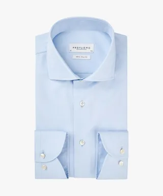Profuomo - Königsblau, Royal Twill No. 6 blau - Gr. - 38