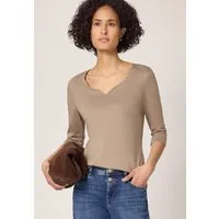 STREET ONE 3/4-Arm-Shirt mit 3/4 Ärmeln