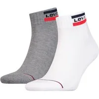 Levi's® Kurzsocken Levis 144 NDL Mid Cut SPRTW (2-Paar)