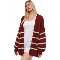 Worldclassca Cardigan Worldclassca Strickjacke Cardigan Open Front Pullover Lang Casual Neue Kollektion - Stilvolle und gemütliche Strickmode für Damen