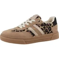 Mustang Shoes Rhonda Plateausneaker Freizeitschuh, Halbschuh, Schnürschuh mit modischen Kontrastbesätzen