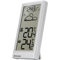 BRESSER Funkwetterstation Meteo Temp weiss Funkwetterstation