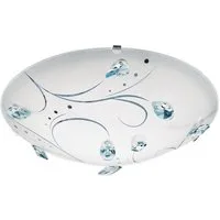 EGLO LED Deckenleuchte Sorrenta 1, Leuchtmittel inklusive, LED-Deckenleuchte Ø31,5cm 12W 1170lm 4000K I Sorrenta 1