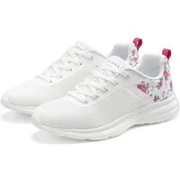LASCANA Freizeitschuh, Halbschuh, Sneaker mit Blumen-Print VEGAN