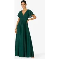 Kraimod Abendkleid aus hochwertigem Material mit V-Ausschnitt