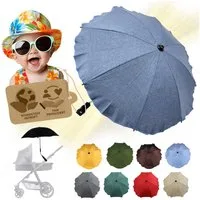 BambiniWelt by Rafael K. Kinderwagen-Sonnenschutzhülle Sonnenschirm Sonnenschutz für Kinderwagen Buggy Jogger universal UV50+, UV 50+ Schutz