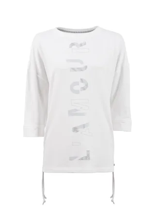 squesto - Leichtsweat 3/4 offwhite - Gr. - 42