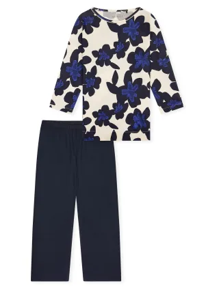 Schiesser Damen Pyjama ComfortSchlafanzug, Pyjama Set, Nachtwäsche