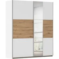 OTTO home Kleiderschrank Mehrzweckschrank Aktenschrank Möbel Mietswohnung TOPSELLER ASTANA (3 Ausstattungen BASIC/CLASSIC/PREMIUM (inkl. SOFT-CLOSE-FUNKTION) mit 3 Spiegelelementen, Metallgriffleisten alufarbig MADE IN GERMANY