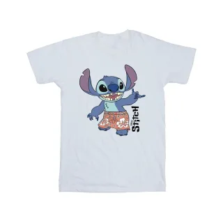 Disney - "Lilo & Stitch Bermuda Shorts" T-Shirt für Herren (Weiß)