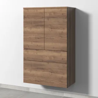 Sanipa Mittelschrank 2morrow (P2276) 1105x700x350 Eiche-Tabak P227650